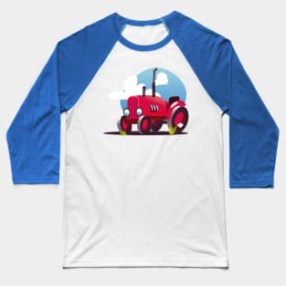 Tractor Baseball T-Shirt